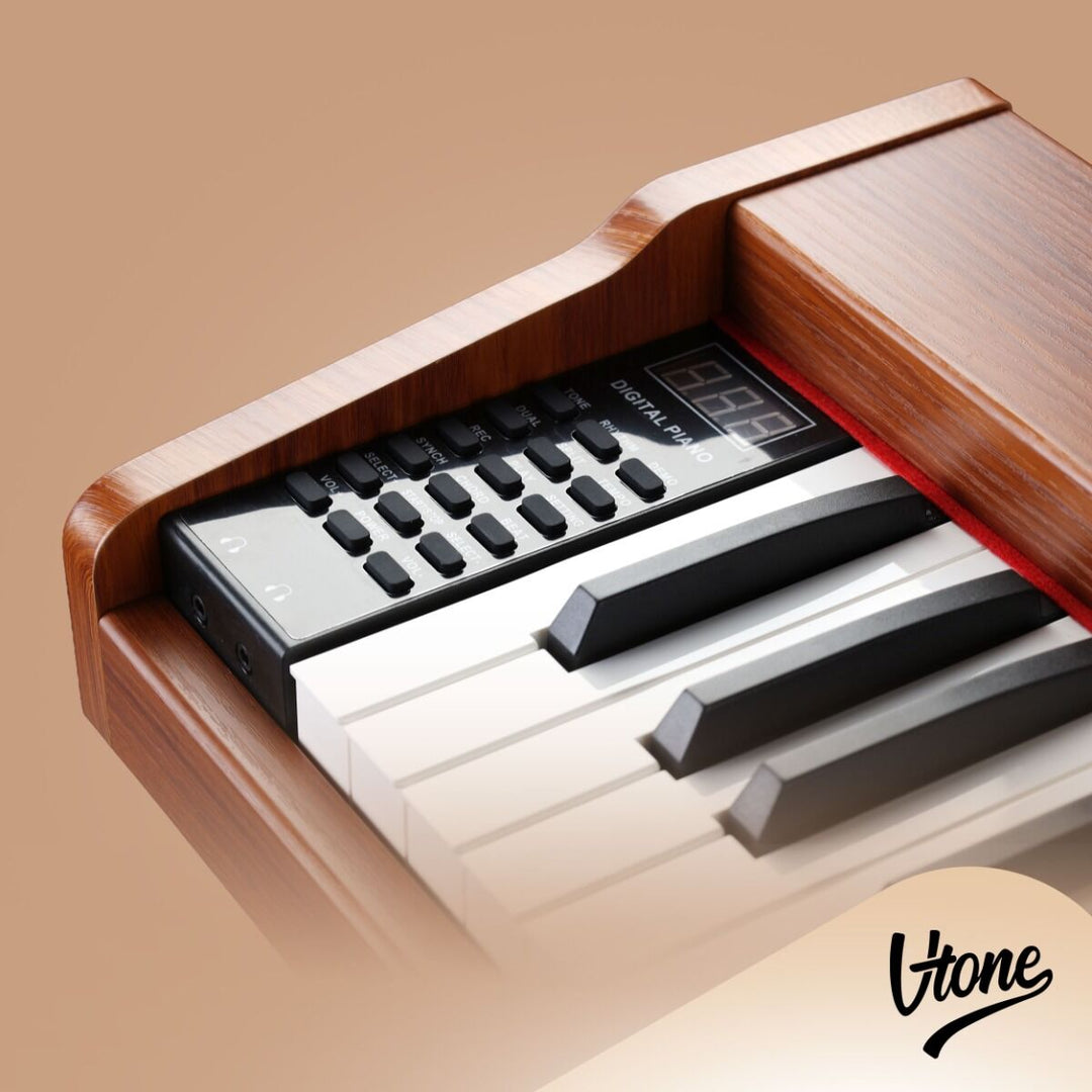 V-TONE BL-130 Pianoforte Elettrico (Legno scuro)