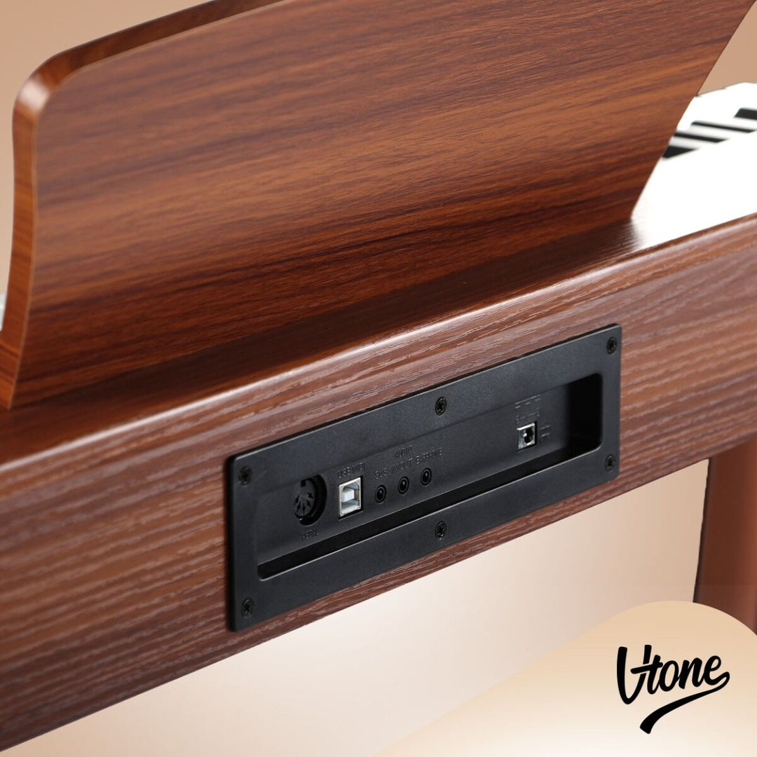 V-TONE BL-130 Pianoforte Elettrico (Legno scuro)