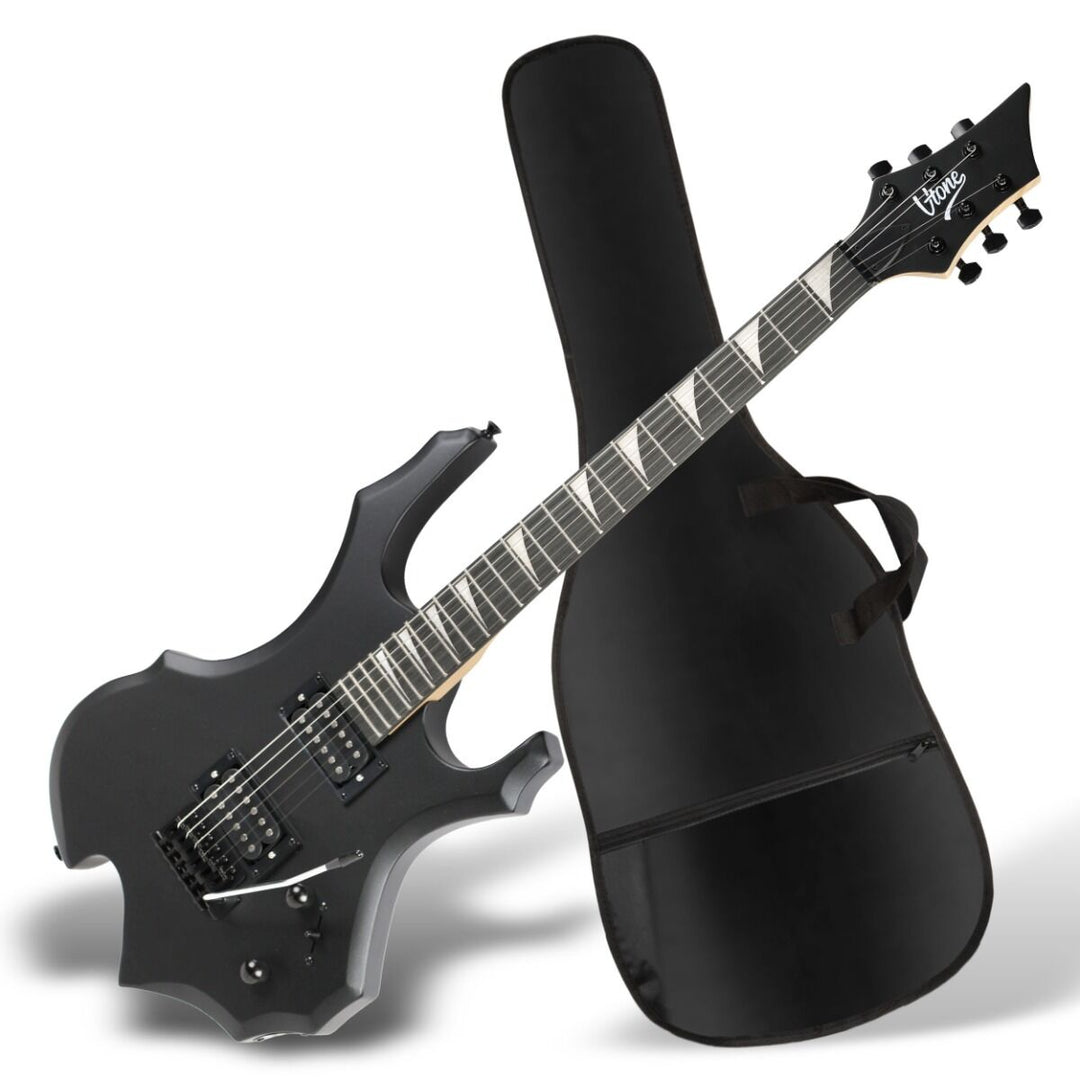 V-TONE EGS 39 MBK pacchetto chitarra elettrica 4/4, nero