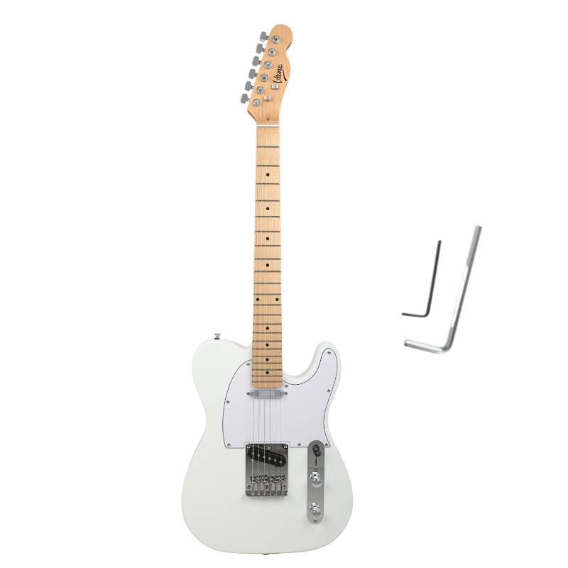 V-Tone ETL39 WH 4/4 chitarra elettrica, bianca