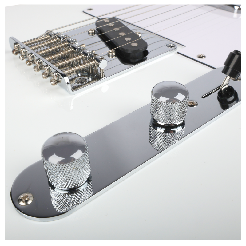 V-Tone ETL39 WH 4/4 chitarra elettrica, bianca