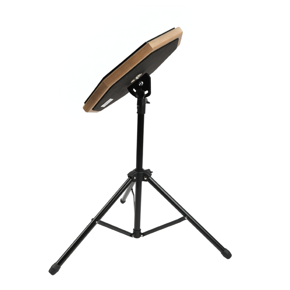 V-TONE PDS1 BK Øvepad 12" – Practice Drum Pad Sæt med Stativ, Sticks og Taske