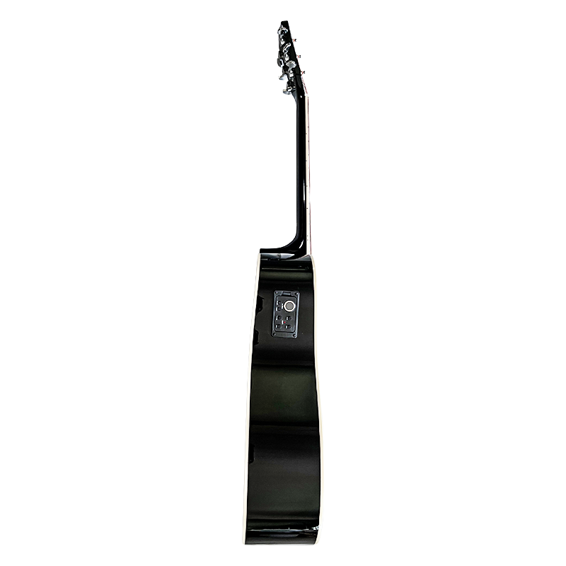 V-TONE VEAG1 CE BK elektro-akustisk guitar 4/4 dreadnought cutaway sort