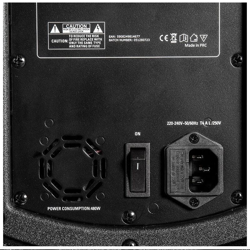 V-Tone NBS-118 subwoofer attivo (18”) 500 W RMS con DSP