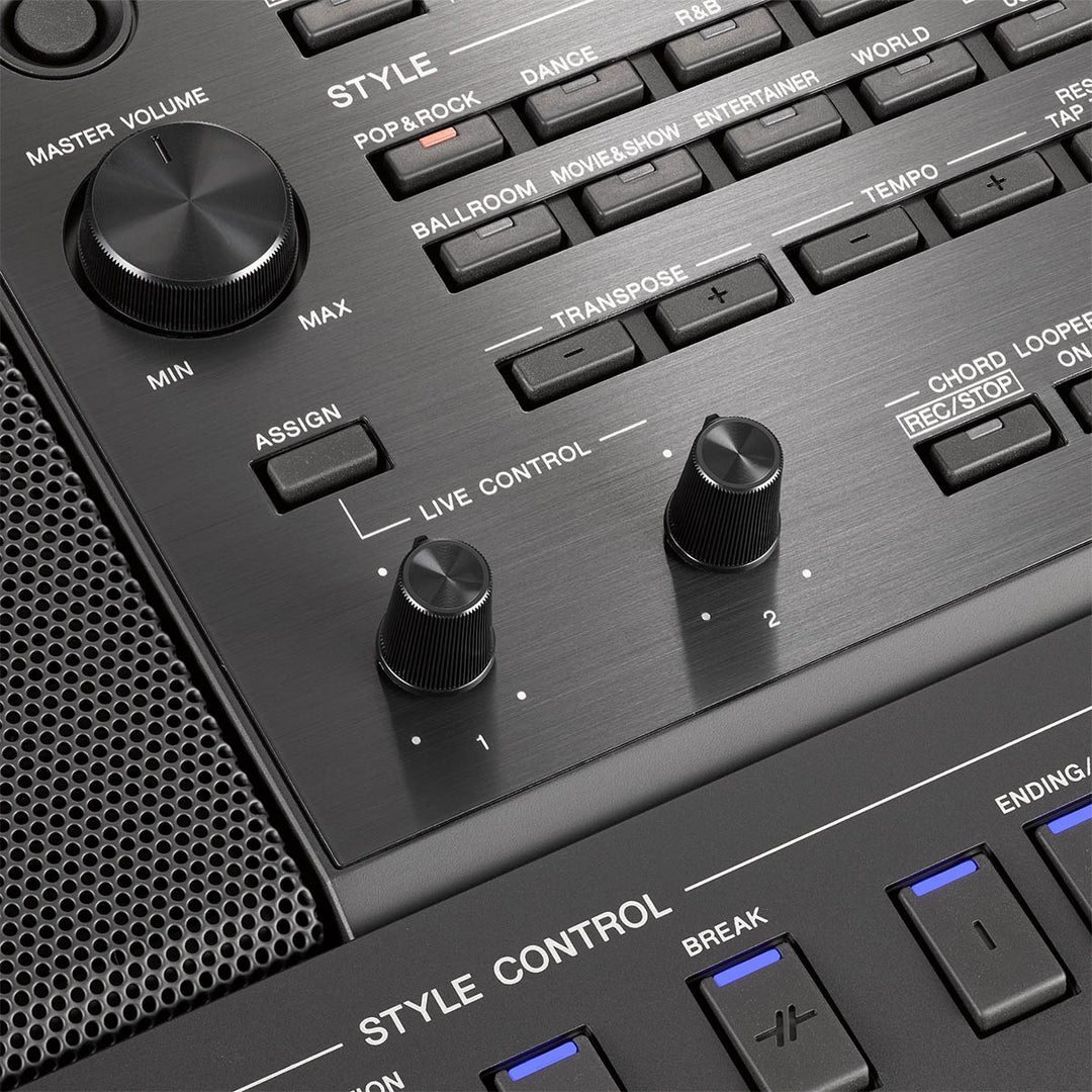 Yamaha PSR-SX900 Tastiere (Nero)