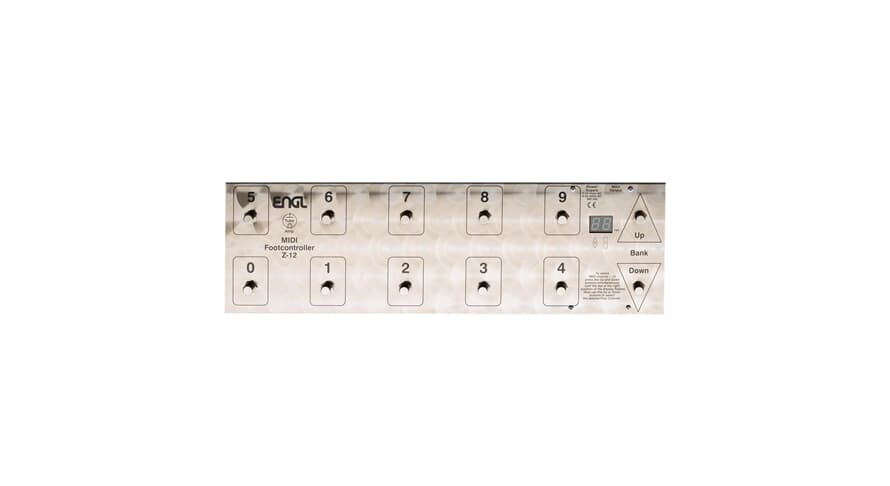 ENGL Z12 MIDI controller a pedale, 128 posizioni