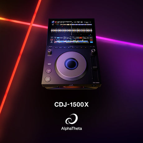 AlphaTheta lancerer CDJ-1500X – professionel DJ-afspiller i et kompakt format
