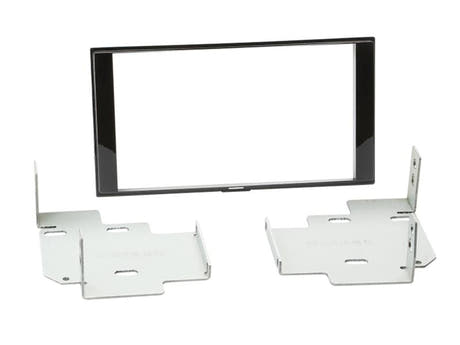 2-DIN Cornice per Nissan (Piano Nero)
