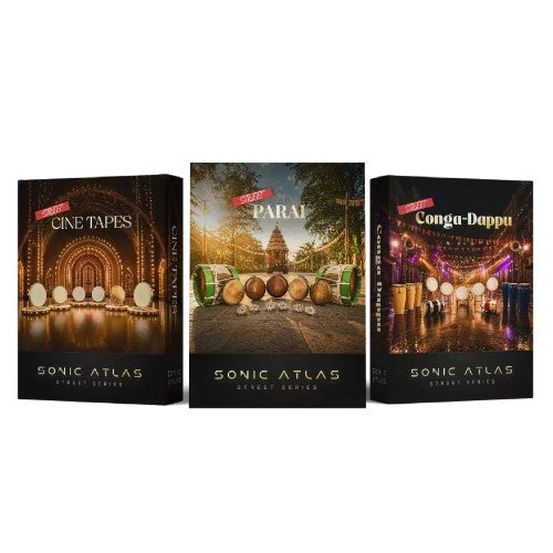 Bundle di nastri dell'India (3 confezioni)