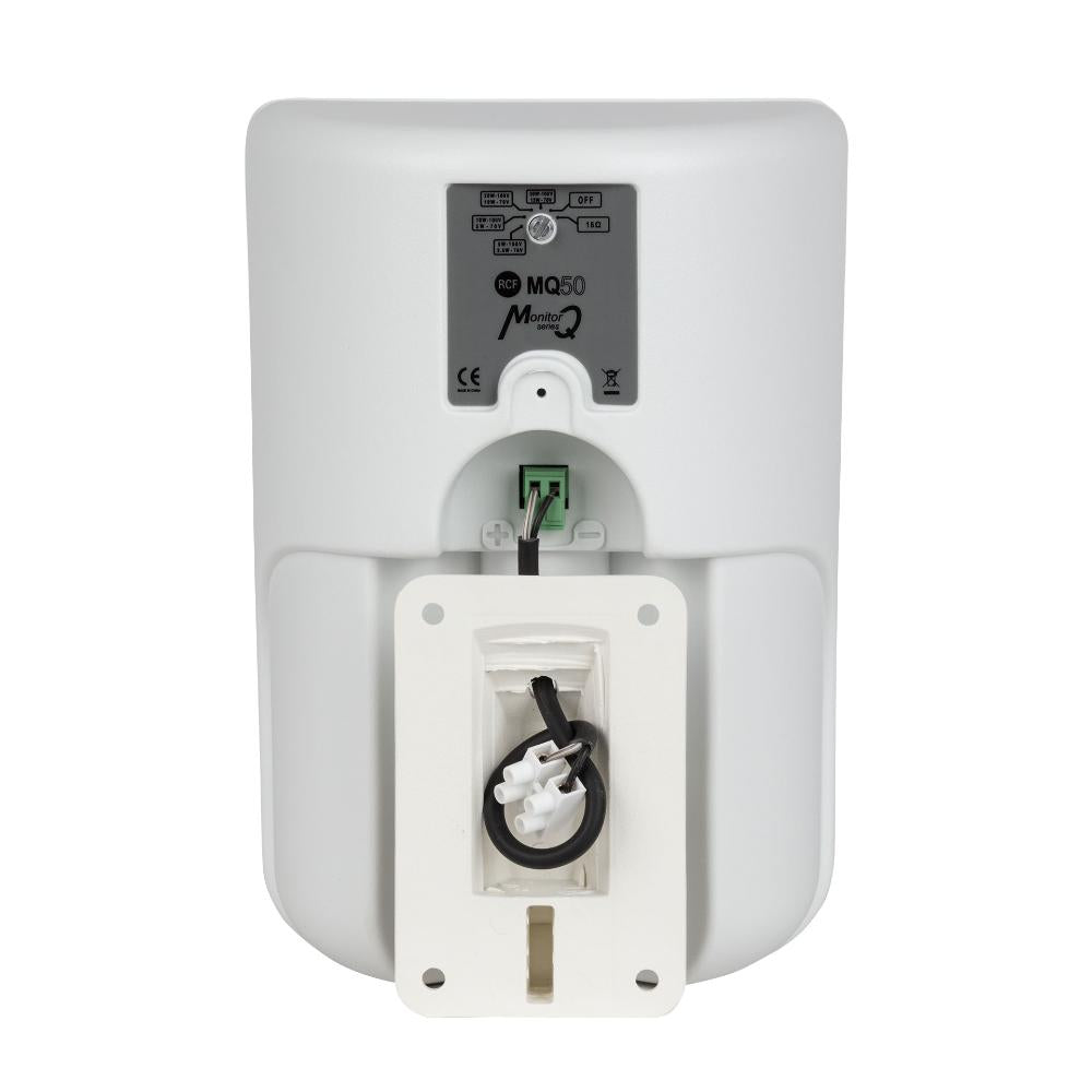 RCF altoparlante per montaggio a parete MQ50 16 Ohm e 100V Bianco