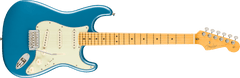 Fender American Professional Classic Stratocaster, tastiera in acero, Faded Lake Placid Blue