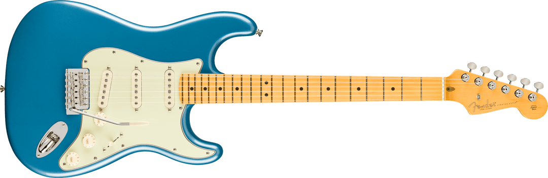 Fender American Professional Classic Stratocaster, tastiera in acero, Faded Lake Placid Blue