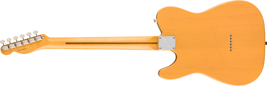Fender American Professional Classic Telecaster, tastiera in acero, Butterscotch Blonde