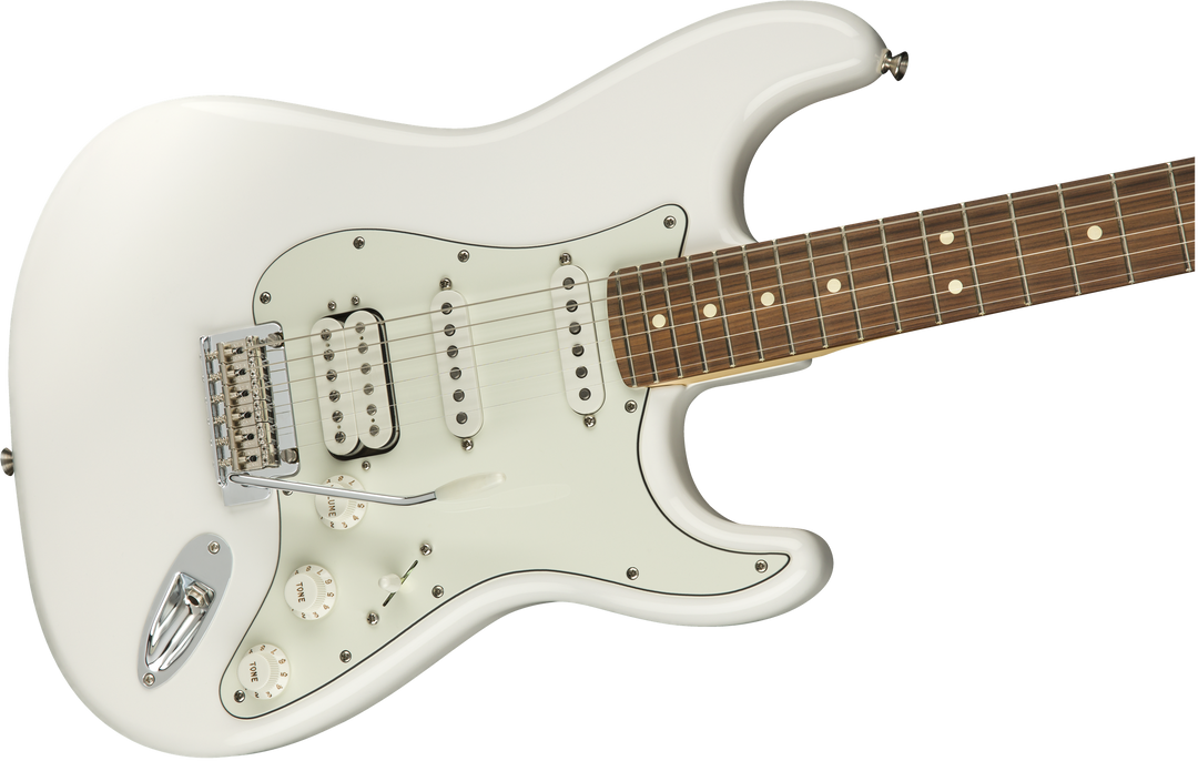 Fender Player Stratocaster Chitarra elettrica (Polar White)