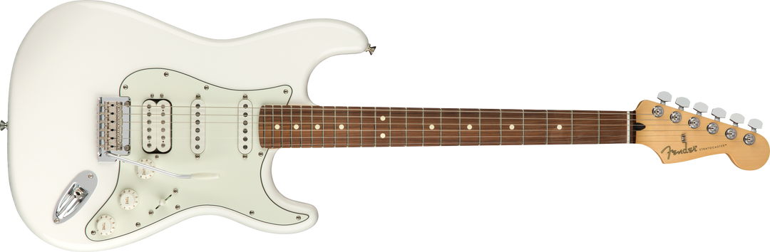 Fender Player Stratocaster Chitarra elettrica (Polar White)