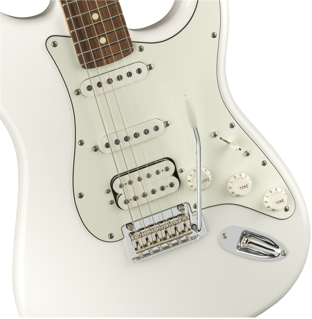 Fender Player Stratocaster Chitarra elettrica (Polar White)