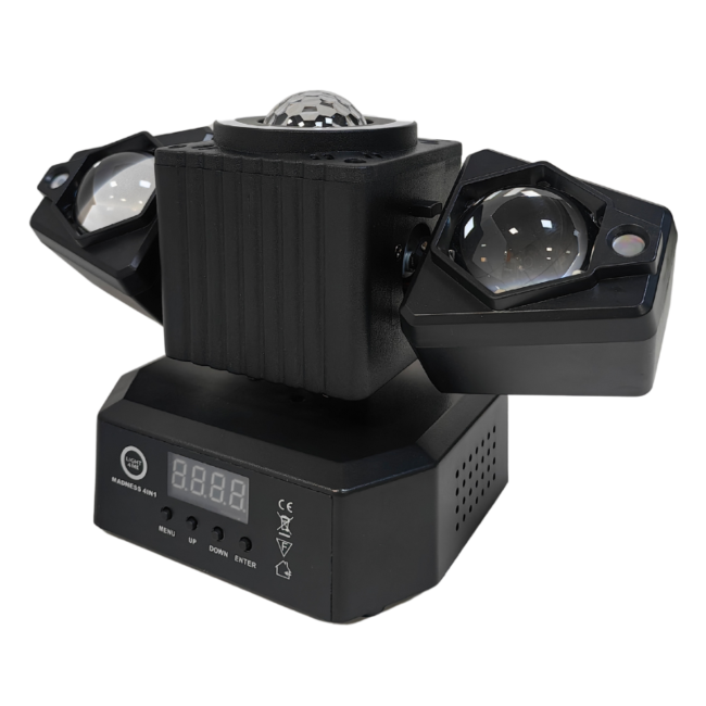 LIGHT4ME MADNESS 4IN1 RGBW LED effetto luminoso multiplo