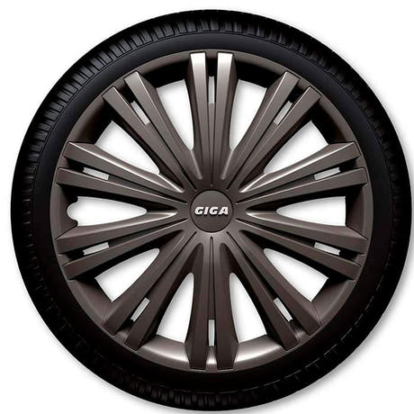 13" Set di copricerchi Giga antracite