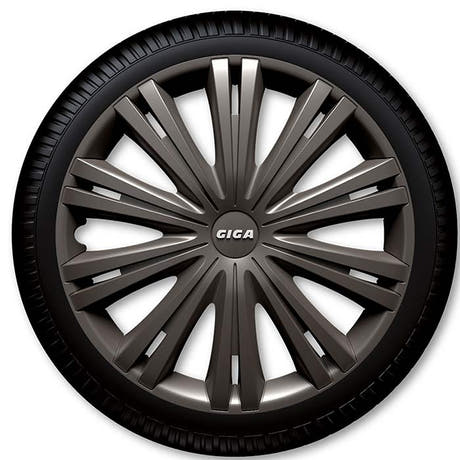 14" Set di copricerchi Giga antracite