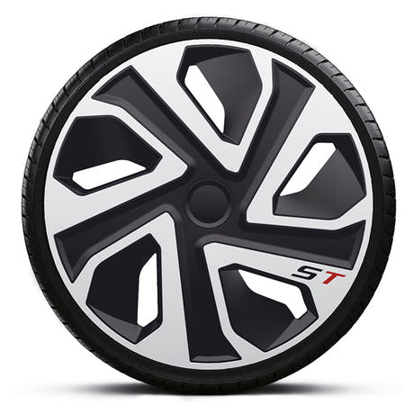 Set di copricerchi ST argento da 18"