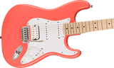 Fender Squier Sonic Stratocaster HSS Electric Guitar (Tahitian Coral)