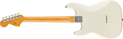 Fender Classic Vibe Active '70s Jazz Bass, tastiera in acero, battipenna Parchment, Ocean Turquoise