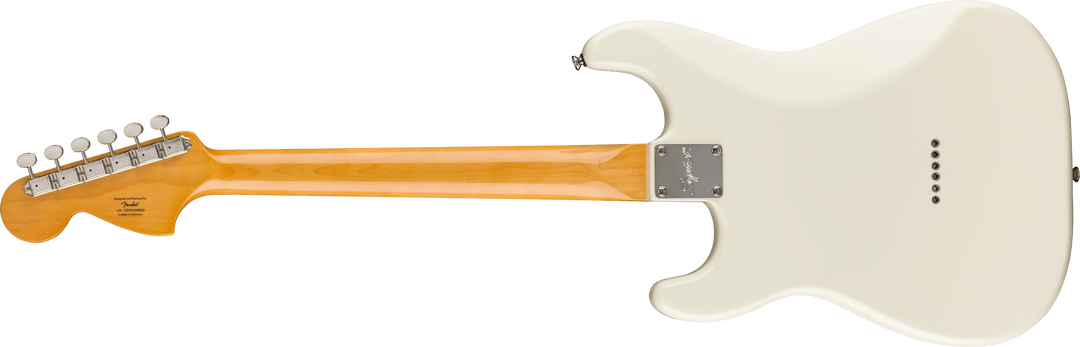 Fender Classic Vibe Active '70s Jazz Bass, tastiera in acero, battipenna Parchment, Ocean Turquoise
