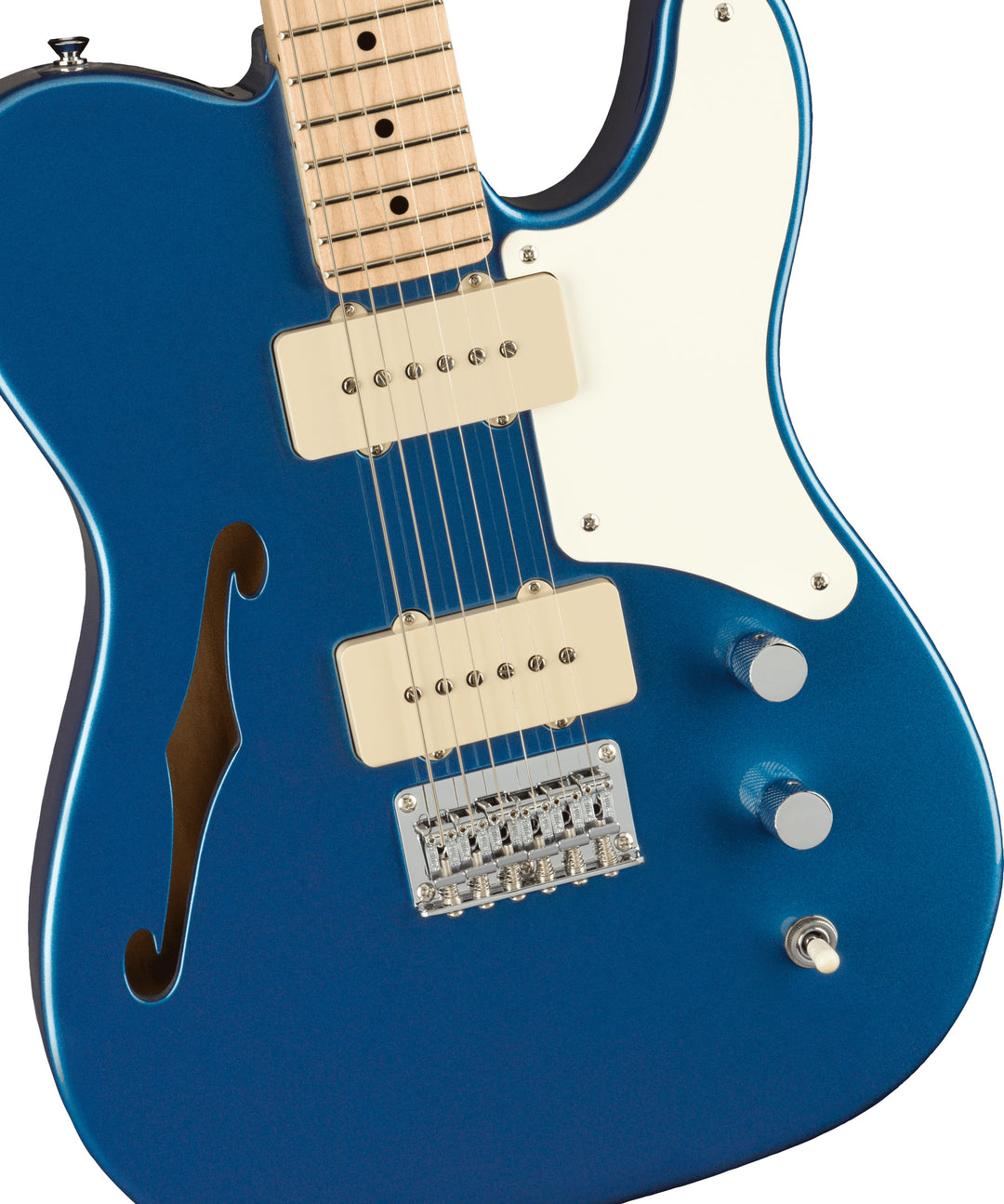 Fender Squier Paranormal Cabronita Telecaster Thinline Chitarra elettrica (Lake Placid Blue)