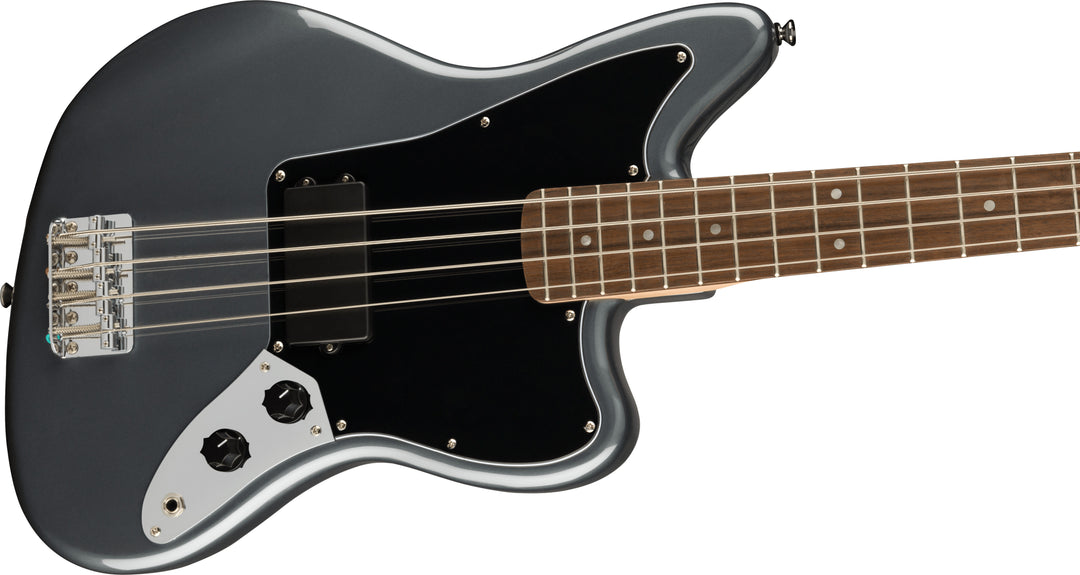 Fender Squier Affinity Jaguar Basso elettrico (Charcoal Frost Metallic)