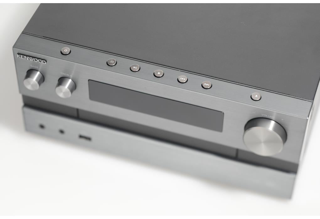 Kenwood M-918DAB-H - Mini system with Bluetooth and DAB+, Aluminium