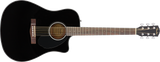 Fender CD-60SCE Dreadnought Western Chitarra (Sort)
