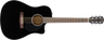 Fender CD-60SCE Dreadnought Western Chitarra (Sort)