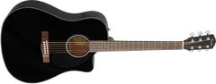 Fender CD-60SCE Dreadnought Western Chitarra (Sort)