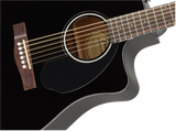 Fender CD-60SCE Dreadnought Western (Black)