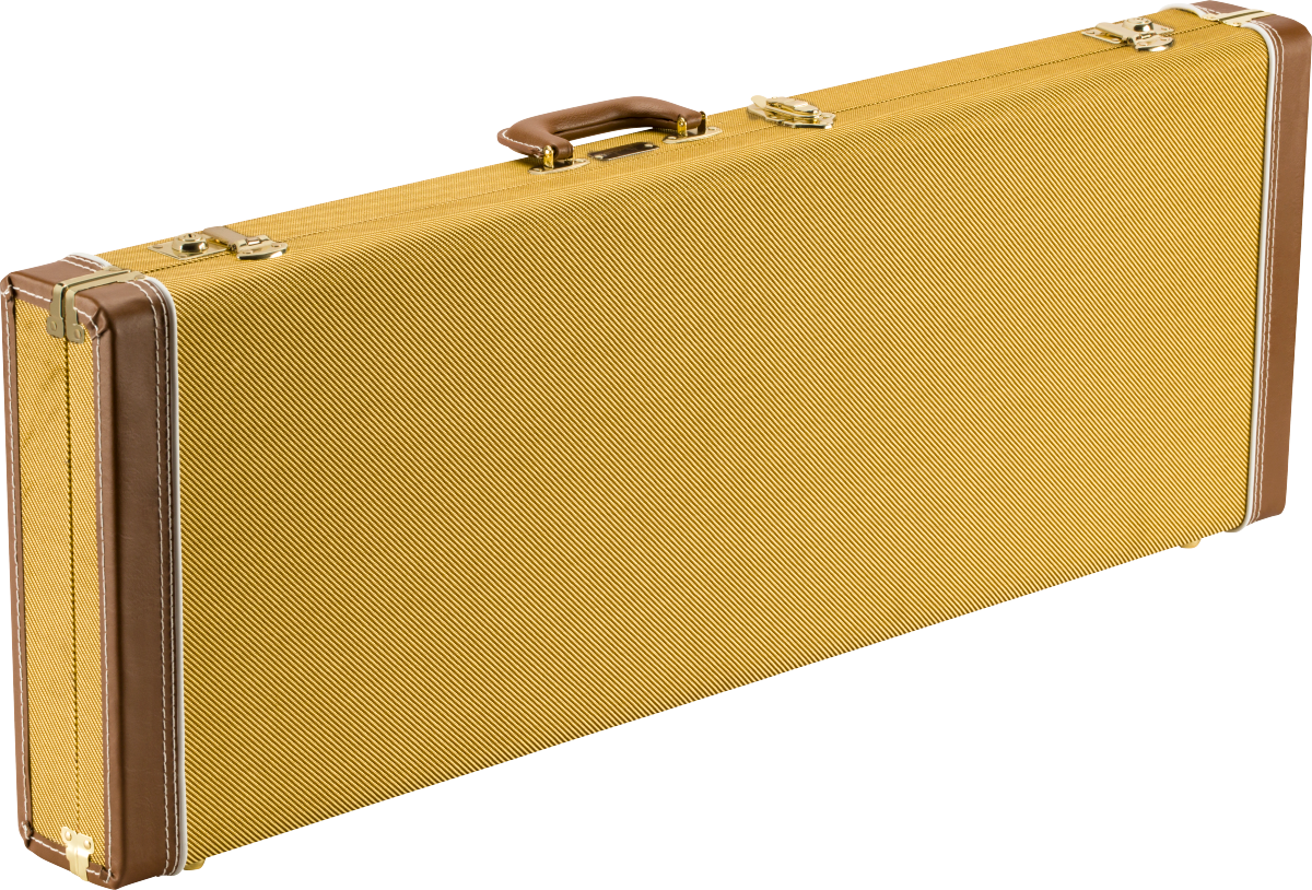 Fender Classic Strat/Tele Custodia Rigida per Chitarre (Tweed)