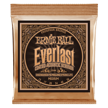 Ernie Ball Everlast Coated Phosphor Bronze Corde per Chitarra (Akustisk)