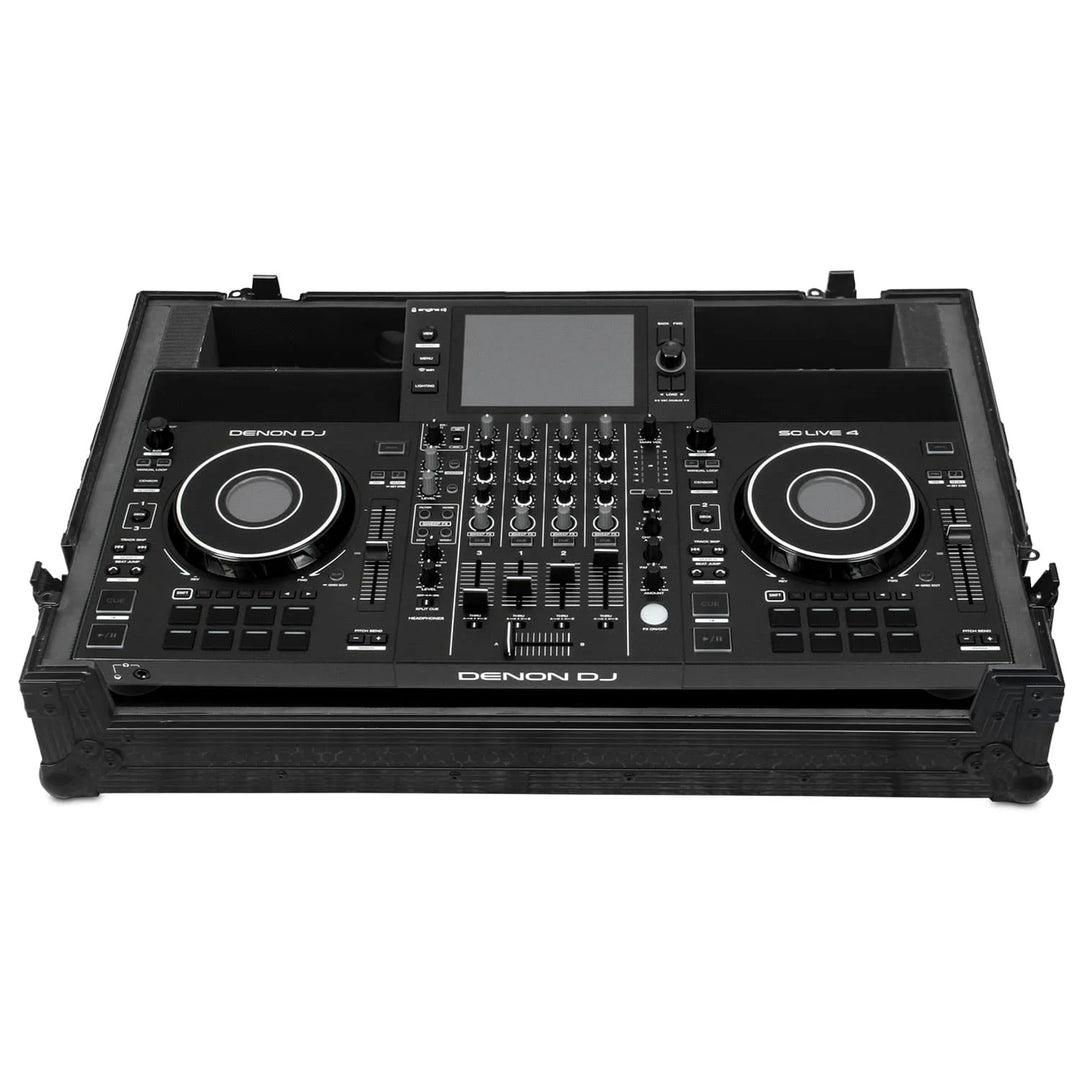 UDG Ultimate Flight Case Denon DJ SC LIVE 4 Black Plus (Ruote)