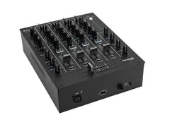 OMNITRONIC PM-404F Mixer DJ a 4 canali con filtro e Bluetooth