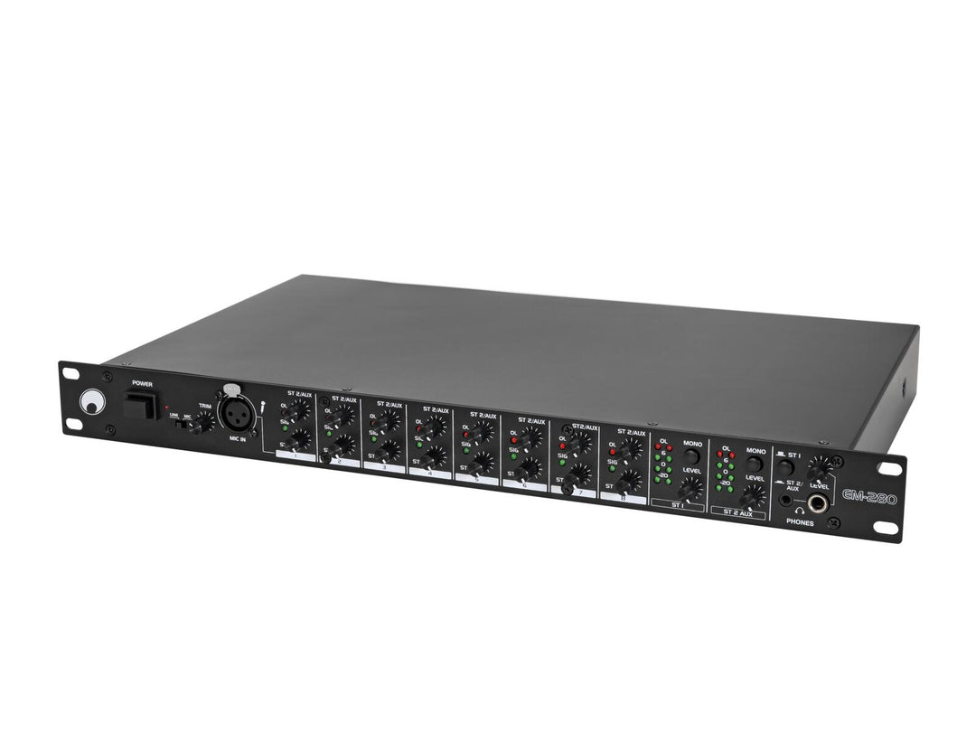 OMNITRONIC EM-280 mixer per intrattenimento