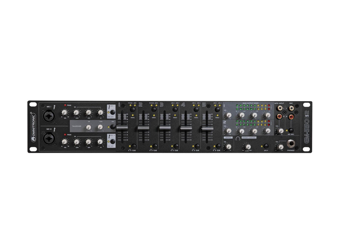 OMNITRONIC EM-550B MK2 Mixer per intrattenimento