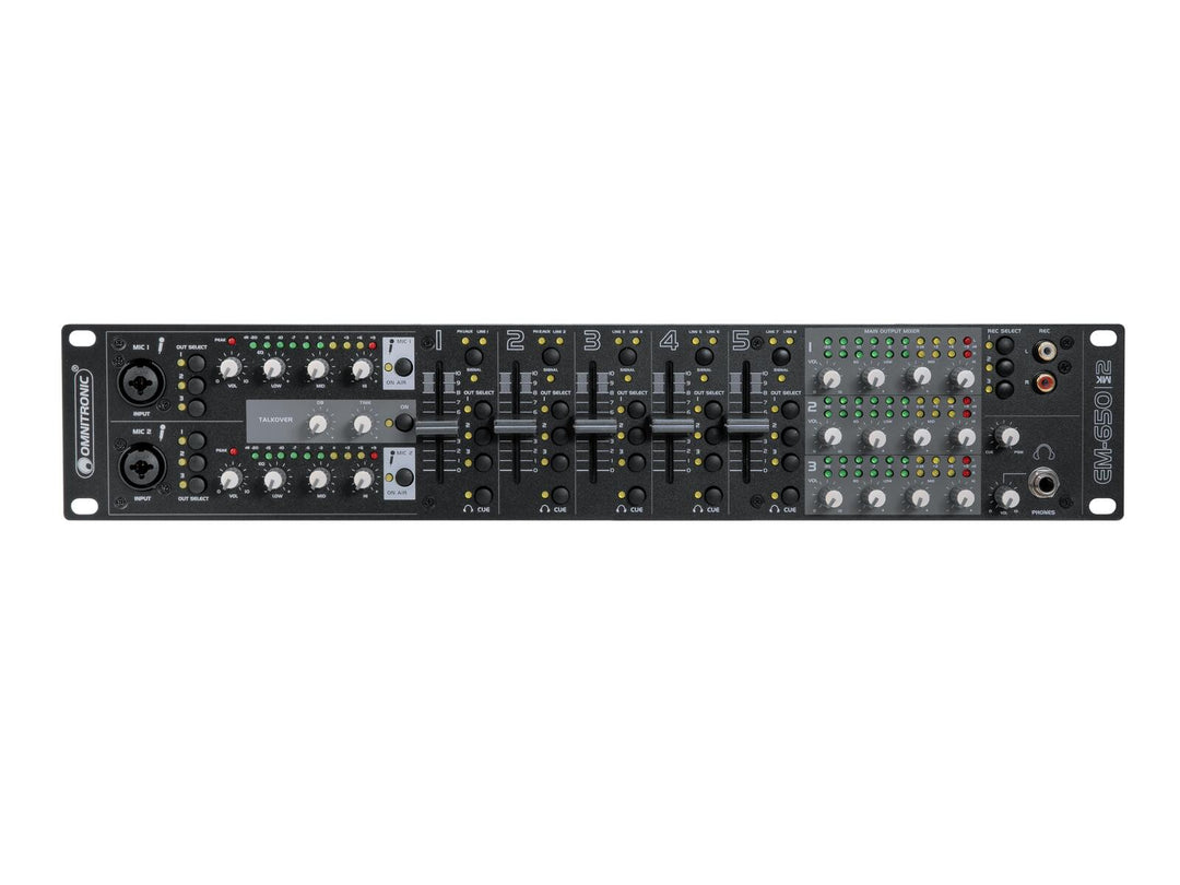 OMNITRONIC EM-650B MK2 Mixer per intrattenimento