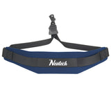 Neotech Soft Sax tracolla per sassofono standard, blu scuro, gancio in plastica