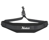 Neotech Soft Sax tracolla per sassofono XL, nera, gancio in plastica