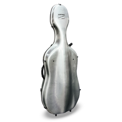 GEWA Custodia per Violoncello Idea Titanium Carbon 3.3 - Titanium/burgundy
