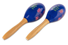 GEWA Club Salsa maracas in legno, dipinte a mano, 26 cm (coppia)