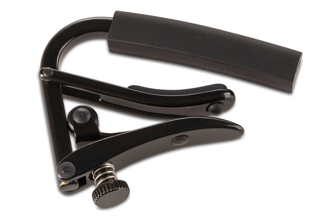 Shubb Capo Standard Capo - Chitarra elettrica, raggio 7.25", black (C4k)
