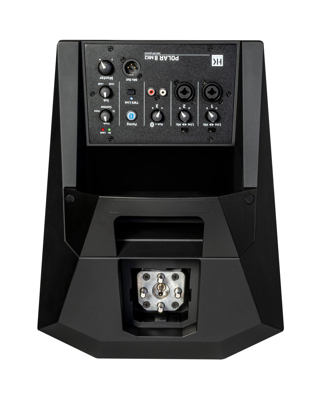 HK Audio POLAR 8 MK2 sistema PA a colonna attivo 1200W con Bluetooth (nero)