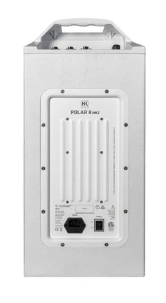 HK Audio POLAR 8 MK2 White Sistema PA a colonna attivo 1200W con Bluetooth