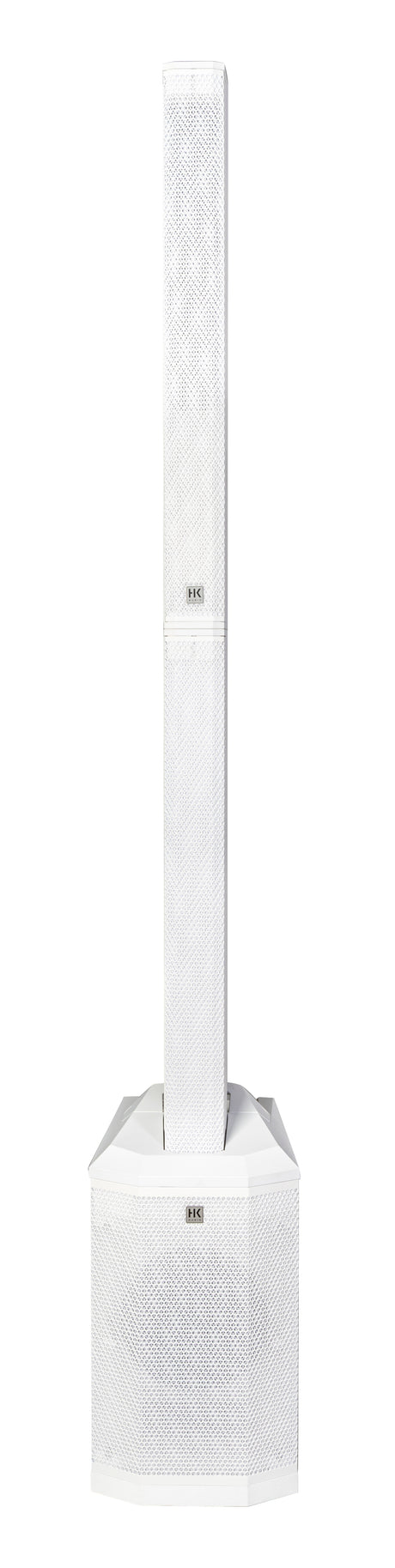 HK Audio POLAR 8 MK2 White Aktivt Søjle-PA System 1200W med Bluetooth