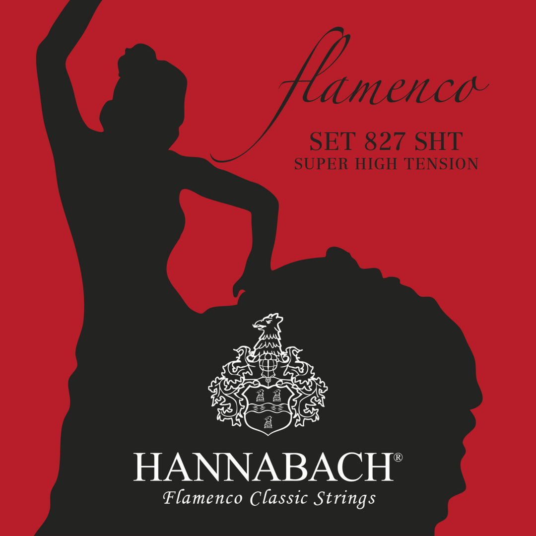Corde Hannabach per chitarra classica Serie 827 tensione Super High Flamenco - Set super high (827SHT)